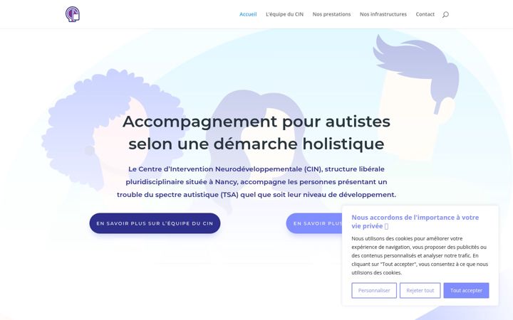 Screenshot ta' cin-autisme-nancy.fr