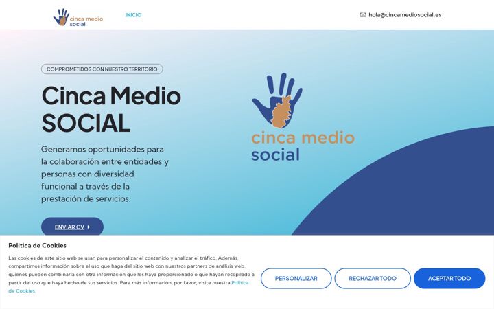 Snímek obrazovky cincamediosocial.es