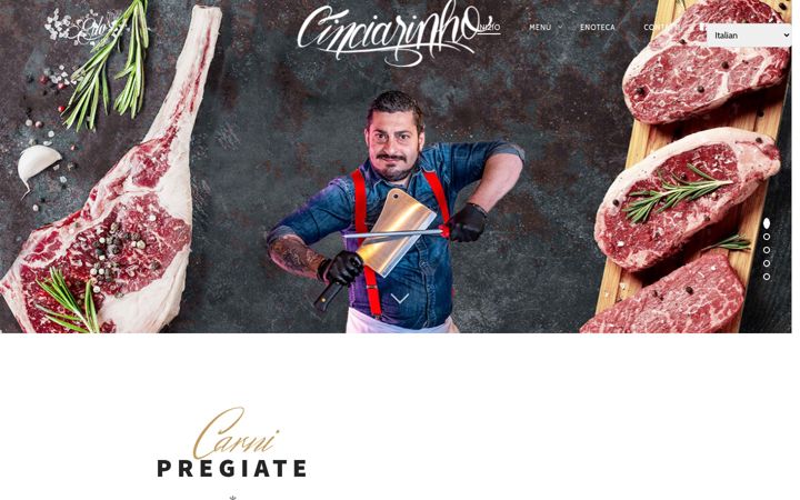 Screenshot of cinciarinho.it