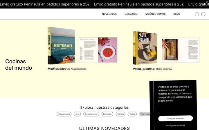 Screenshot of cincotintas.com