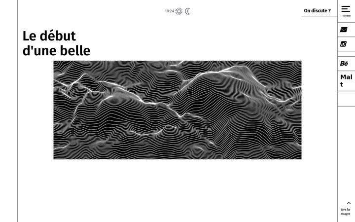 Screenshot ta' cindygraphisme.fr