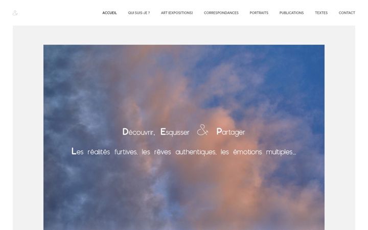 Screenshot of cindyjoffroy.com