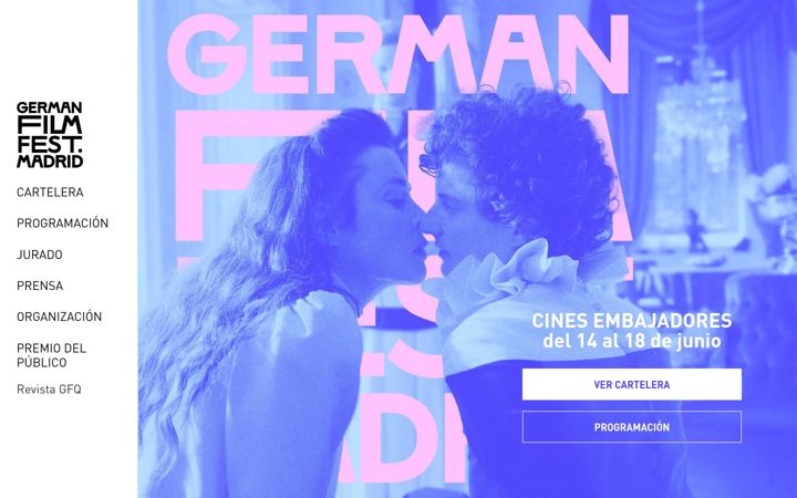 Screenshot of cine-aleman.com