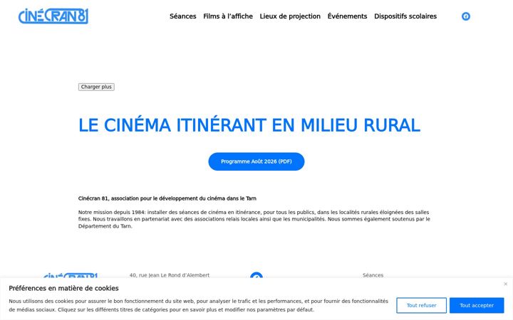 Ekrano kopija cinecran81.net