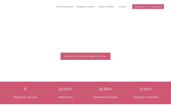 Screenshot of cinefleur.com