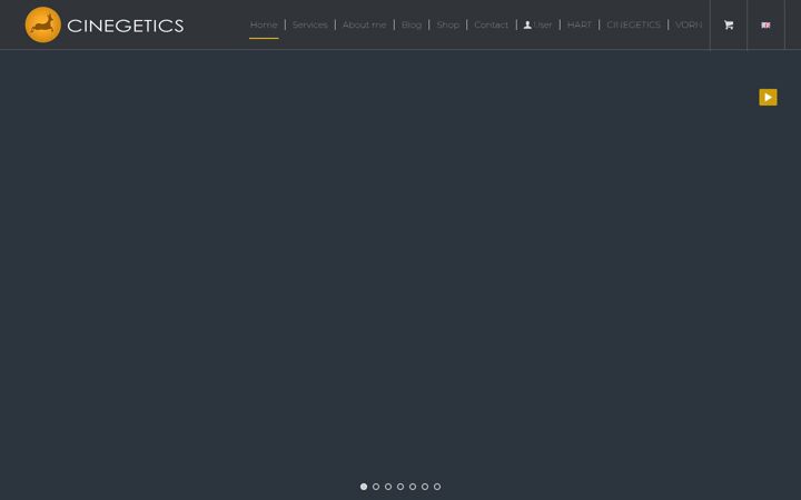 Screenshot of cinegetics.com