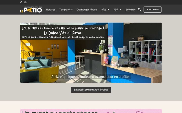 Ekrano kopija cinegex.fr