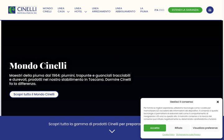 Zrzut ekranu cinellipiumini.it