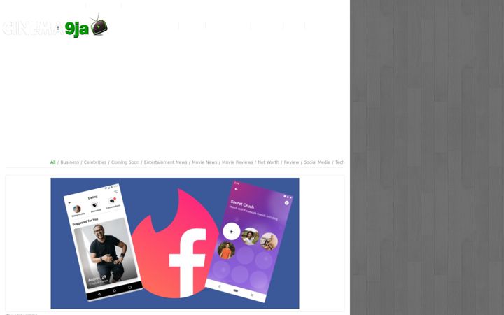 Screenshot of cinema9ja.com