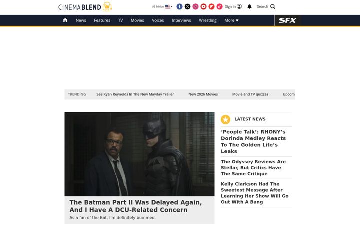 Skjermbilde av cinemablend.com