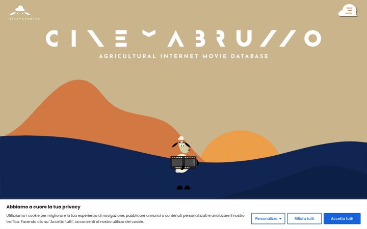 Screenshot of cinemabruzzo.com