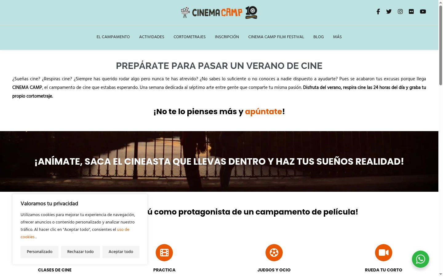 Screenshot tal-banner tal-kunsens muri qabel kwalunkwe interazzjoni
