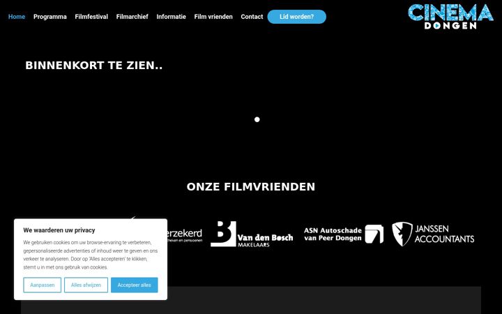 Képernyőkép: cinemadongen.nl