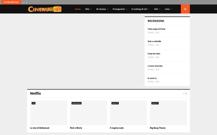 Ekrano kopija cinemaetv.net