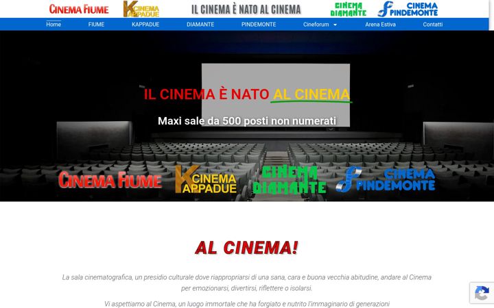 Zrzut ekranu cinemafiume.it