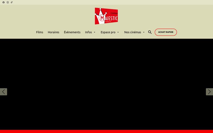 Zrzut ekranu cinemamajestic-digoin.fr