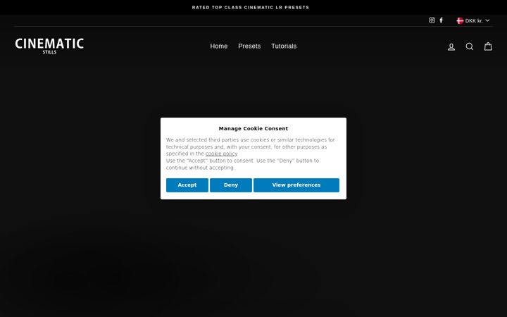 Screenshot of cinematic-stills.com
