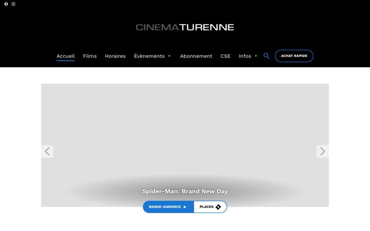 Zrzut ekranu cinematurenne.fr