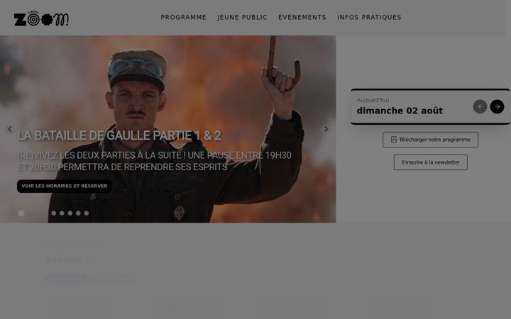Zrzut ekranu cinemazoom.fr
