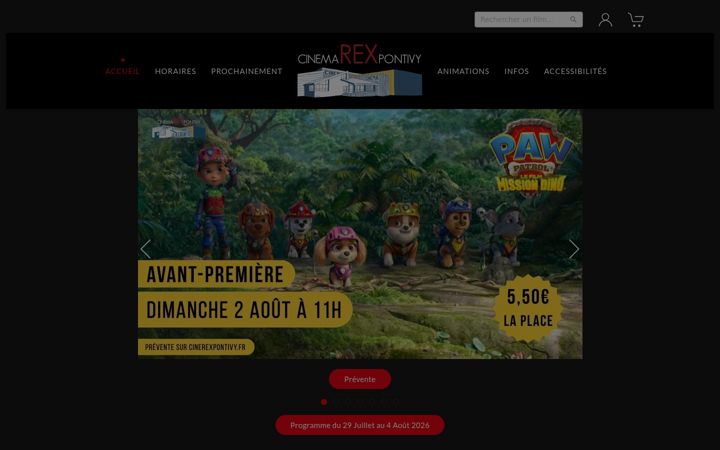 Screenshot ta' cinerexpontivy.fr