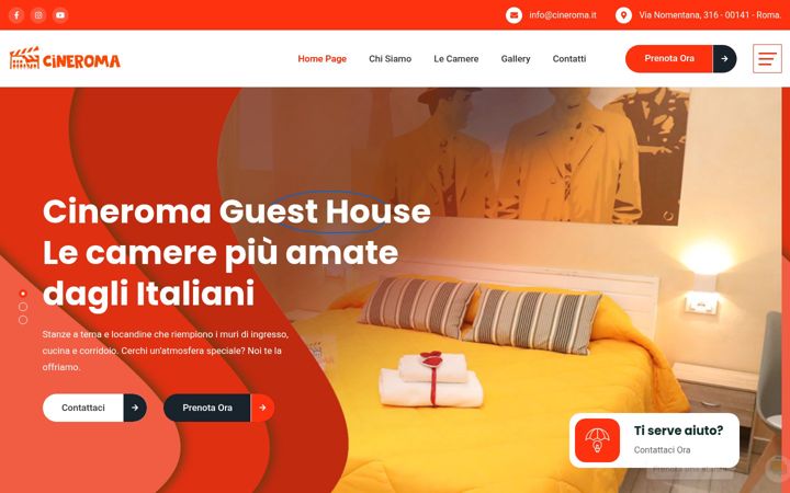 Screenshot of cineroma.it