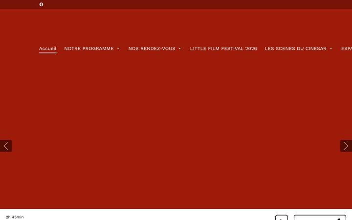 Zrzut ekranu cinesar-sarrebourg.fr