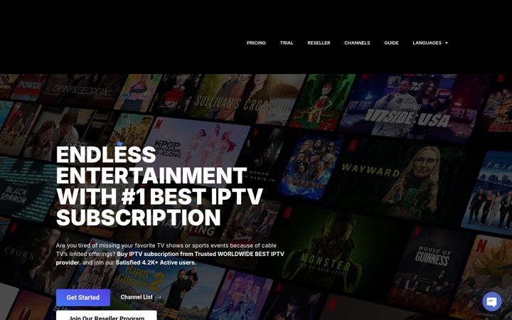 Screenshot of cinetify.com