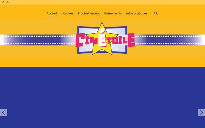 Zrzut ekranu cinetoile-toucy.fr