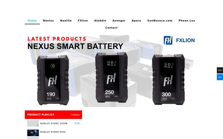 Screenshot van cinevoltsales.co.za