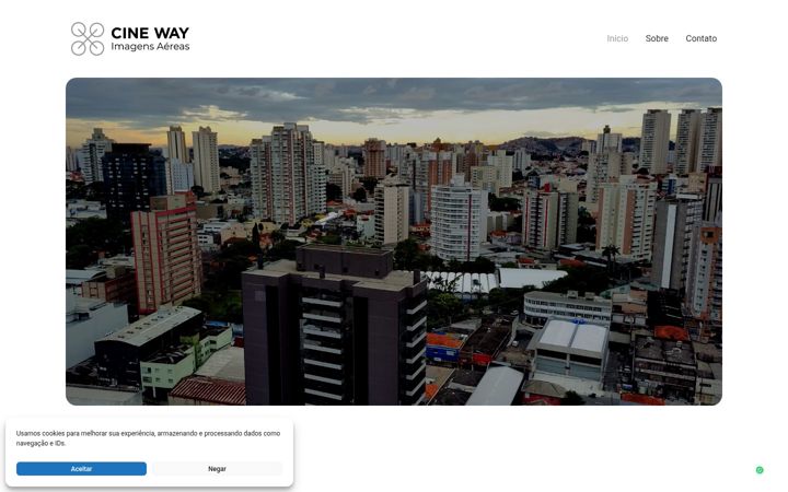 Screenshot di cineway.com.br