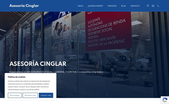 Screenshot ta' cinglar.es