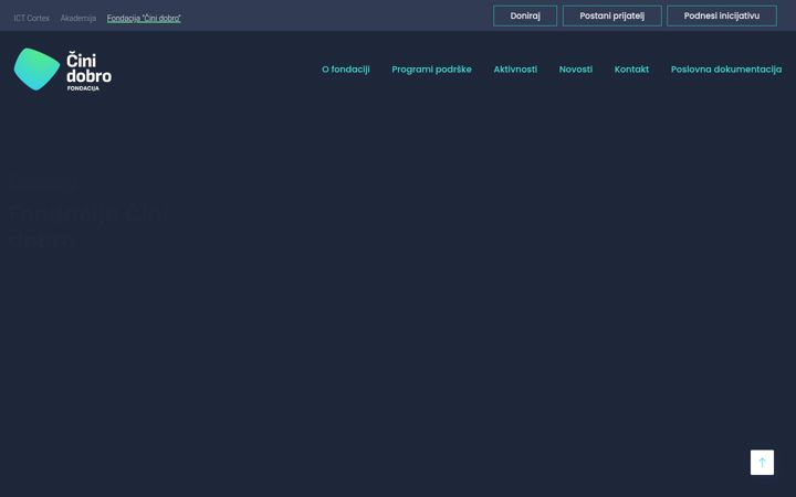 Screenshot of cinidobro.me