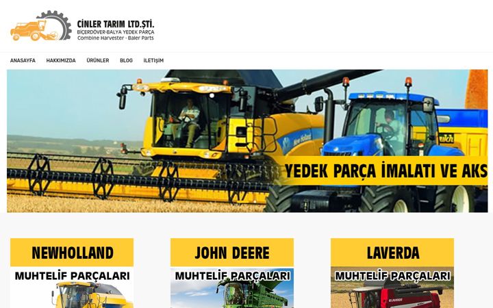 Screenshot of cinlertarim.com