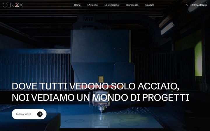 Screenshot of cinox.it