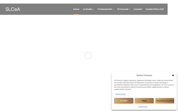 Screenshot of cinque-associati.com