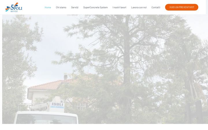 Screenshot of cinquepoliservizi.com