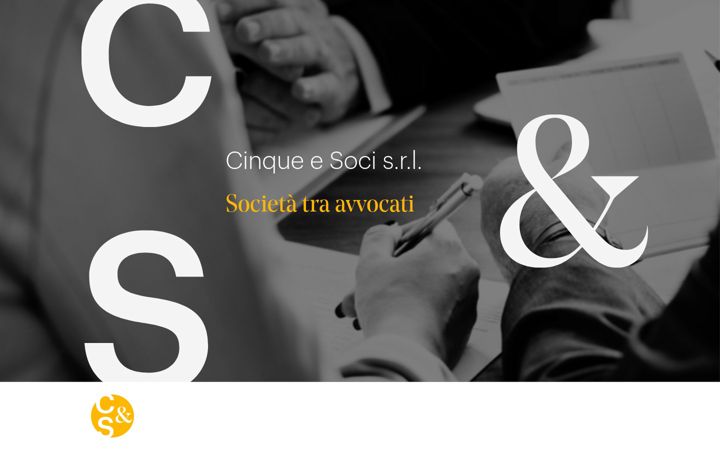 Screenshot of cinquesocisrl.it