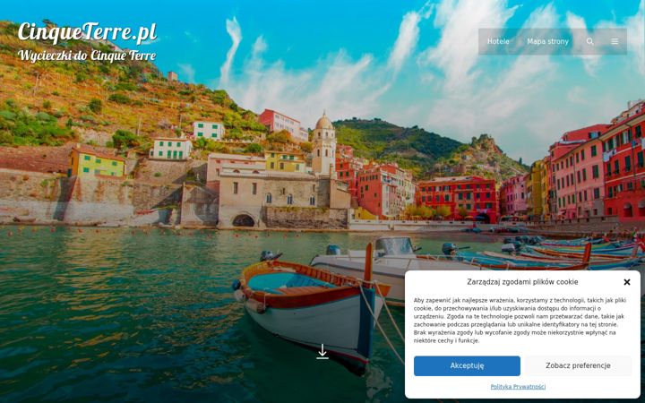 Képernyőkép: cinqueterre.pl
