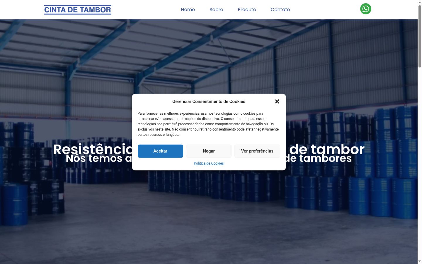 Screenshot tal-banner tal-kunsens muri qabel kwalunkwe interazzjoni