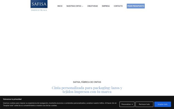 Screenshot ta' cintapersonalizada.es