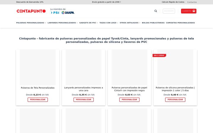 Screenshot ta' cintapunto.es