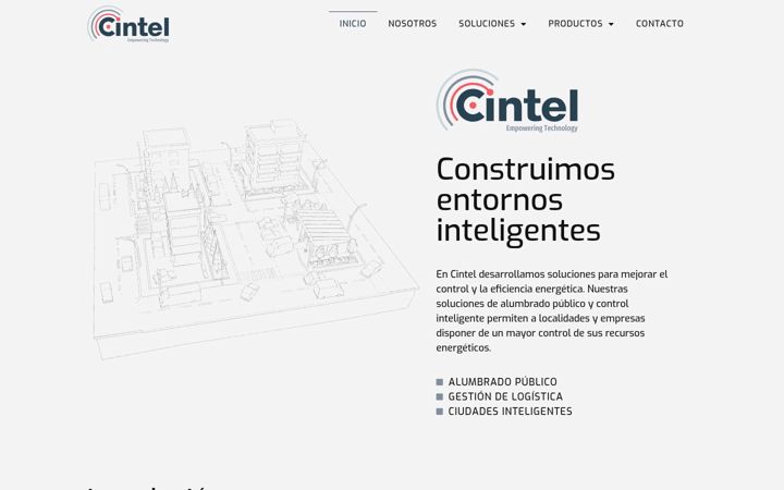 Screenshot ta' cintel.es
