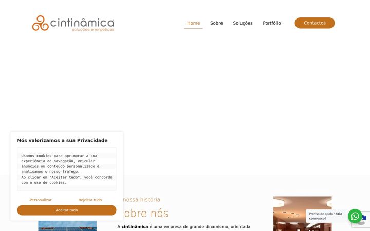 Snimka zaslona za cintinamica.pt