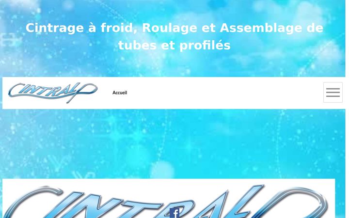 Zrzut ekranu cintralp-roulage-cintrage.fr