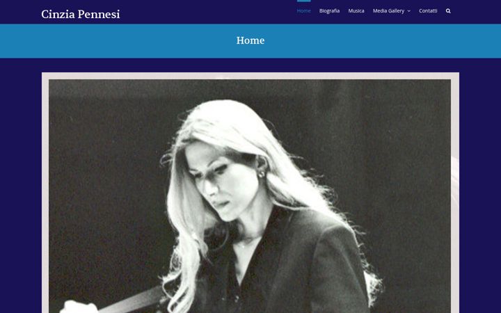 Screenshot of cinziapennesi.it