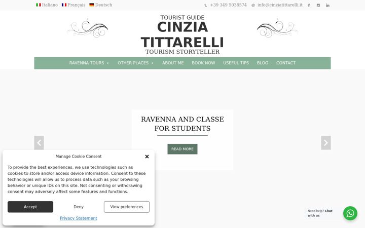 Screenshot of cinziatittarelli.it