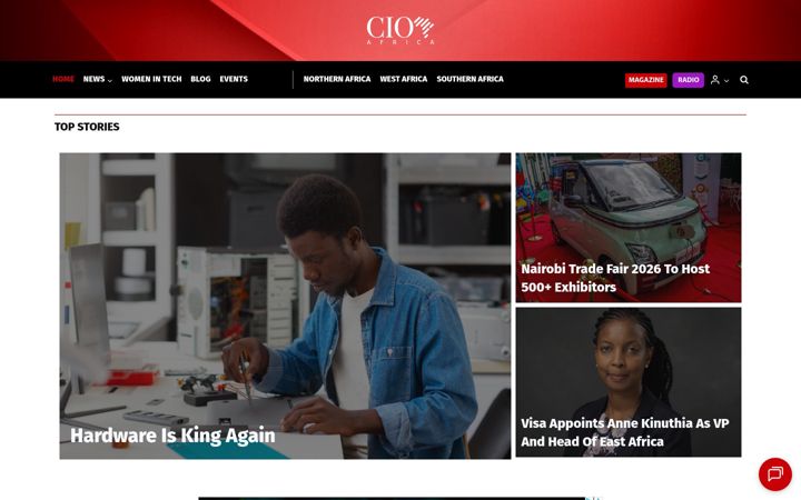 Capture d'écran de cioafrica.co