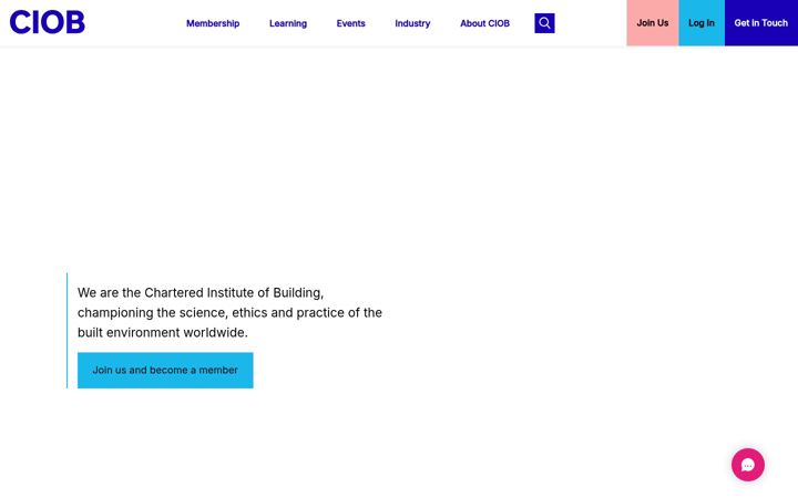Screenshot of ciob.org