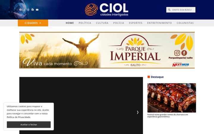 Screenshot von ciol.com.br