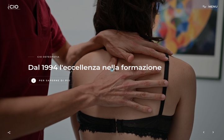 Screenshot of cioosteopatia.it
